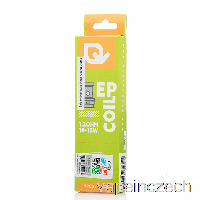 Náhradní Cívky Eleaf Ep 1,2ohm Cívky Ep Vape Bez Nikotinu